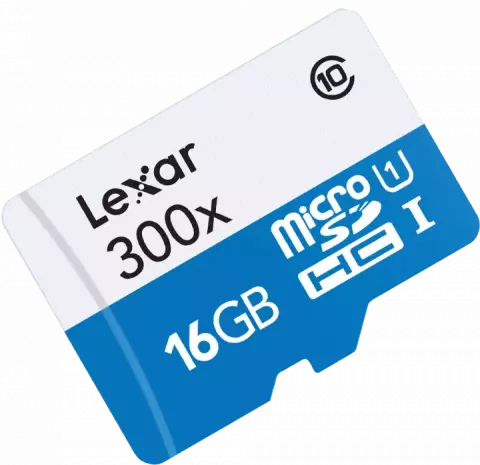 مموری کارت 16گیگابایت Lexar مدل High-Performance 300x