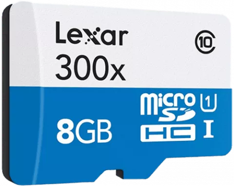مموری کارت 8گیگابایت Lexar مدل High Performance 300x