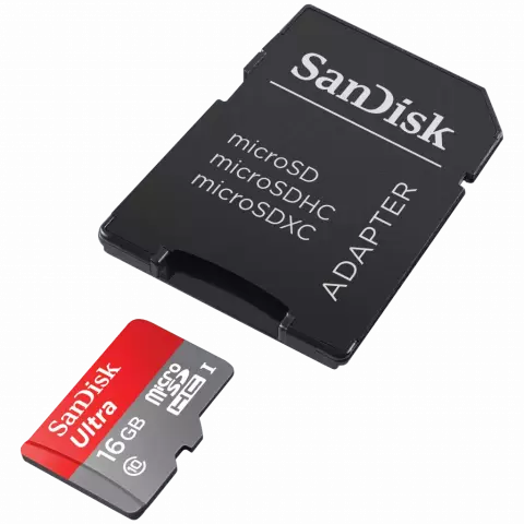 مموری کارت 16گیگابایت Sandisk مدل ULTRA SDSQUNC-016G-GN6MA