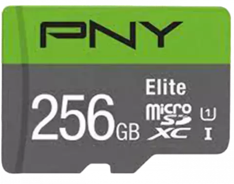 مموری کارت 256 گیگابایت PNY مدل Elite کلاس 10 استاندارد UHS-I U1 همراه با آداپتور