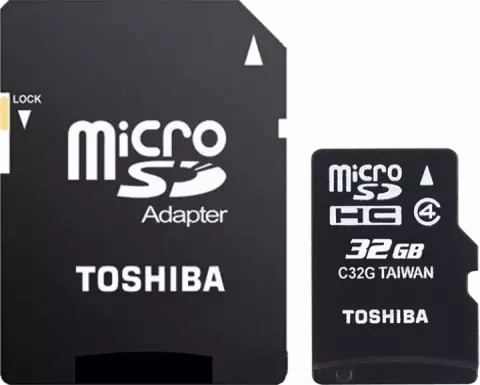 مموری کارت 32گیگابایت Toshiba مدل THN-M102K0320M2