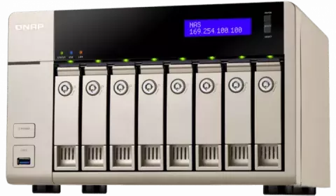 ذخیره ساز تحت شبکه QNAP مدل TVS-863-4G