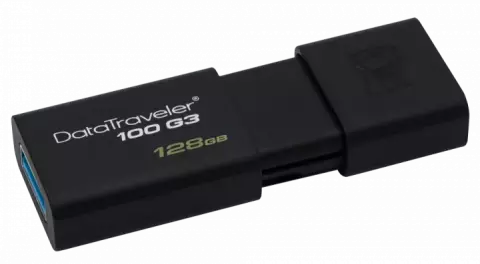 فلش مموری 128 گیگابایت Kingston مدل DataTraveler 100 G3