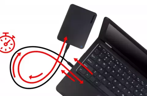 هارد اکسترنال 1 ترابایت Toshiba Canvio Basics (Type-C)