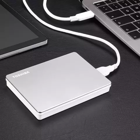 هارد اکسترنال 2 ترابایت Toshiba مدل  CANVIO FLEX