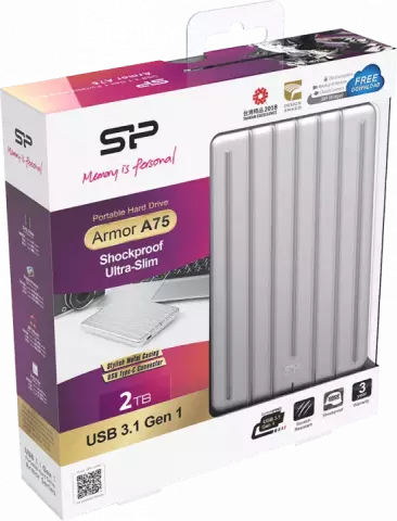 هارد اکسترنال 2ترابایت Silicon Power مدل ARMOR A75