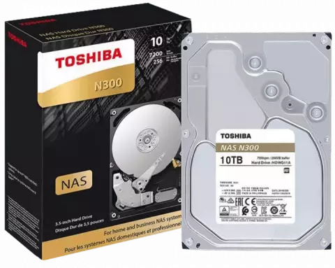 هارد اینترنال 10 ترابایت Toshiba مدل N300 HDWG11A 