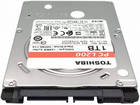 هارد لپ تاپ 1 ترابایت TOSHIBA مدل  L200 HDWL110