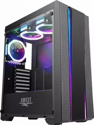 AWEST GAMING GT-AV04-BG BLACK CASE
