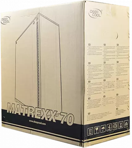 کیس گیمینگ Deepcool مدل MATREXX 70 ADD-RGB 3F