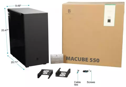 کیس گیمینگ Deepcool مدل GAMER STORM MACUBE 550