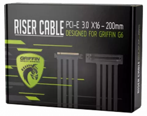 کابل و براکت نصب عمودی کارت گرافیک PCI- E 3.0 X16