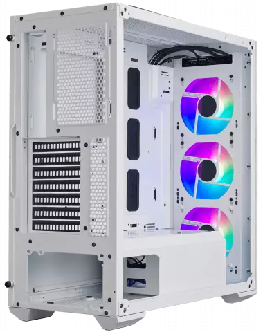 کیس گیمینگ Coolermaster مدل MasterBox TD500 Mesh White