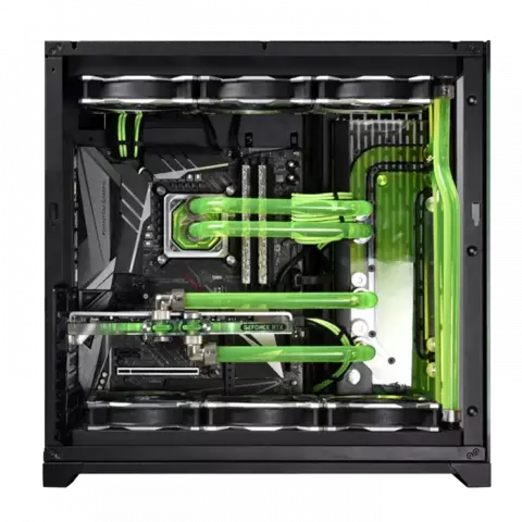 کیس گیمینگ Lian Li مدل O11 dynamic razer edition