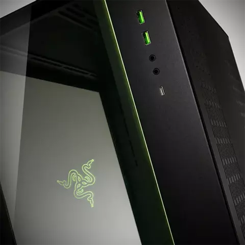 کیس گیمینگ Lian Li مدل O11 dynamic razer edition