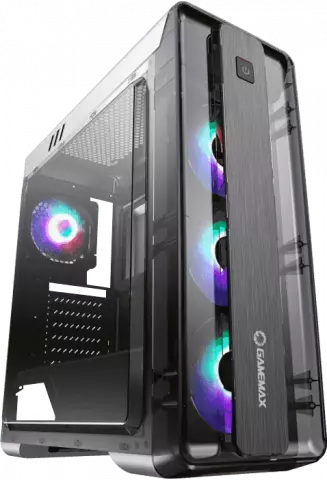 کیس گیمینگ GameMax مدل MoonLight FRGB WT