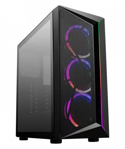 کیس گیمینگ Cooler Master مدل CMP 510 به همراه پاور MWE 650 BRONZE - V2