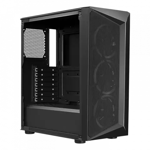 کیس گیمینگ Cooler Master مدل CMP 510 به همراه پاور MWE 650 BRONZE - V2