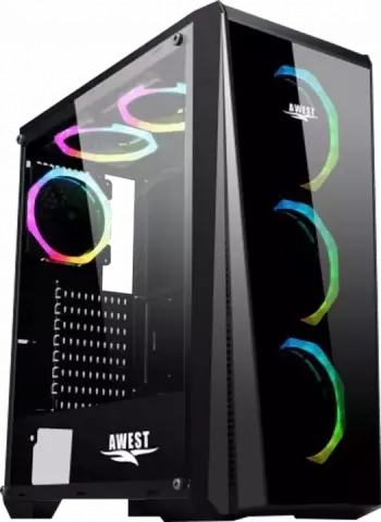 AWEST GAMING GT-AV01-BG BLACK CASE