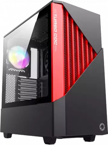 GAMEMAX GAMING CONTAC BLACK/RED TAKHTJAMSHID CASE
