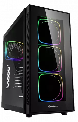 SHARKOON GAMING TG6 RGB BLACK FARASYSTEM CASE