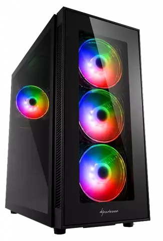 SHARKOON GAMING TG5 PRO RGB BLACK FARASYSTEM CASE