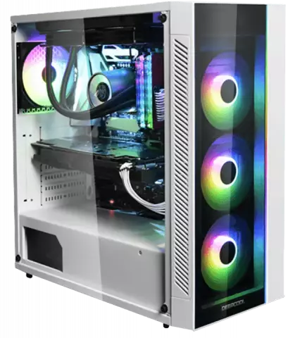 کیس گیمینگ Deepcool مدل MATREXX 55 V3 ADD-RGB WH