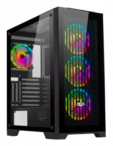 AWEST GAMING GT-AV312-MB BLACK TABA CASE