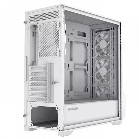 کیس گیمینگ GameMax مدل Siege White