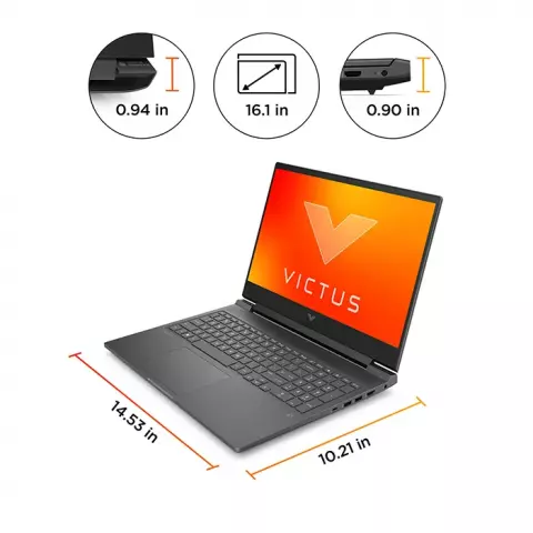 لپ تاپ گیمینگ 16.1 اینچ HP مدل Victus 16-R0085Cl