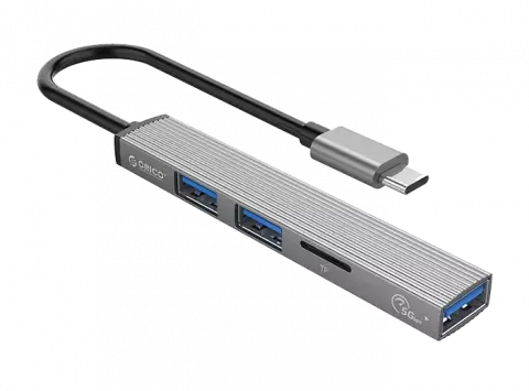 هاب 4 پورت اوریکو مدل AH-A12F-GY-BP