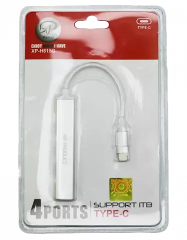 هاب 4 پورت Type-C ایکس پی پروداکت مدل XP-H815G