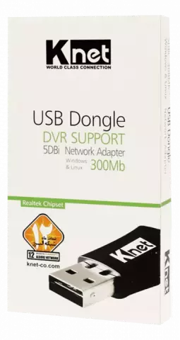 کارت شبکه بی سیم USB کی نت مدل DVR 5DBI