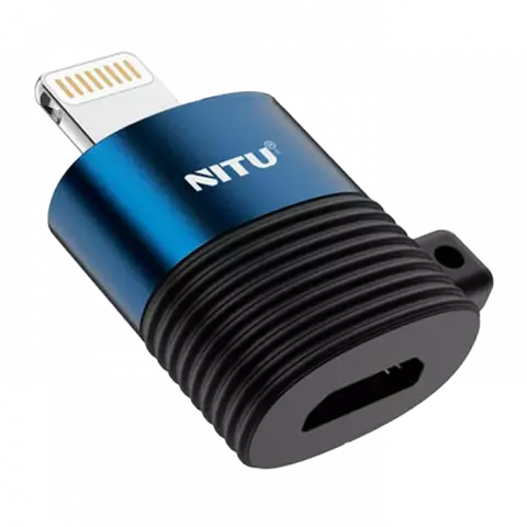 تبدیل OTG Micro USB به Lightning نیتو مدل NT-CN12