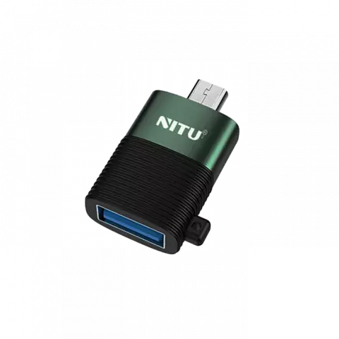 NITU NT-CN17 USB TO MICRO GREEN ASLI ADAPTER