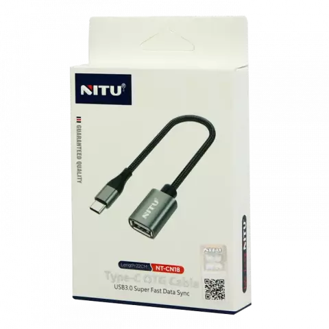 کابل تبدیل OTG Type-C نیتو مدل NT-CN18