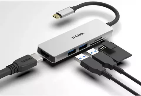 هاب 5 پورت D-Link مدل DUB-M530