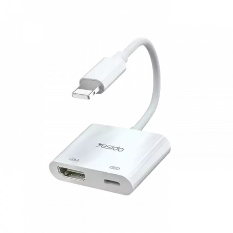 کابل تبدیل Lightning به HDMI یسیدو مدل HM06
