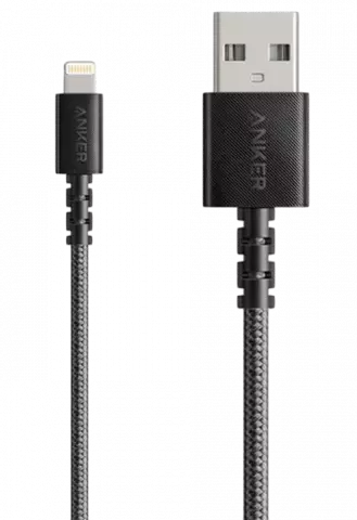 کالا Anker مدل POWERLINE SELECT+ A8013H12 1.8M BLACK ASLI LIGHTNING CABLE