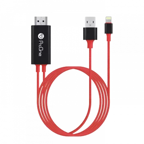 تبدیل 1.8 متری HDMI به Lightning پرووان مدل PCH75