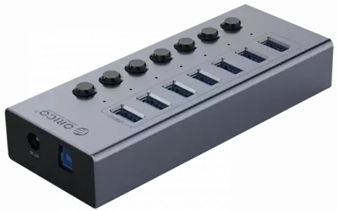 هاب7 پورت کلیددار ORICO مدل BT2U3-7AB