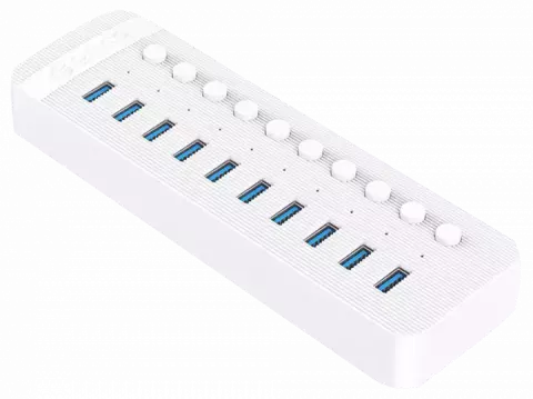 هاب 10 پورت کلیددار ORICO مدل CT2U3-10AB