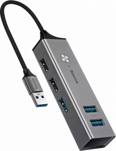 هاب 5 پورت BASEUS مدل CAHUB-C0G