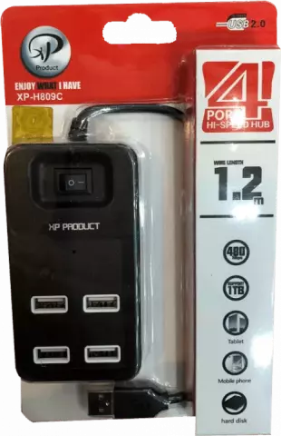 هاب 4 پورت XP Product مدل XP-H809C