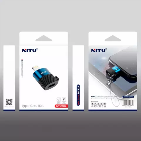 تبدیل OTG Type-C به Lightning نیتو مدل NT-CN14