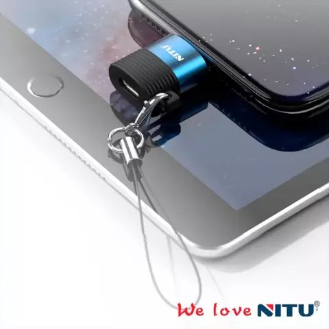 تبدیل OTG Type-C به Lightning نیتو مدل NT-CN14