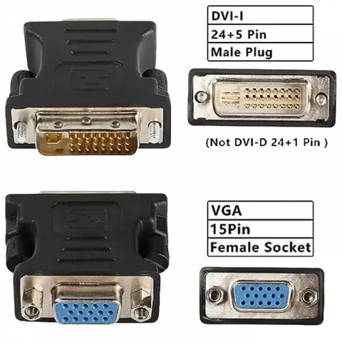 تبدیل DVI به VGA