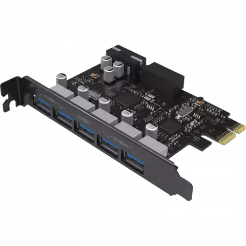 هاب 5 پورت اینترنال ORICO مدل PVU3-5O2I-V1