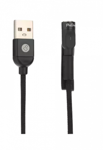 کابل شارژ 1 متری USB به Type-C و Lightning پرووان مدل PCC260