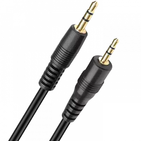 K-NET K-CS110015 AUDIO M TO M 1.5M BLACK CABLE